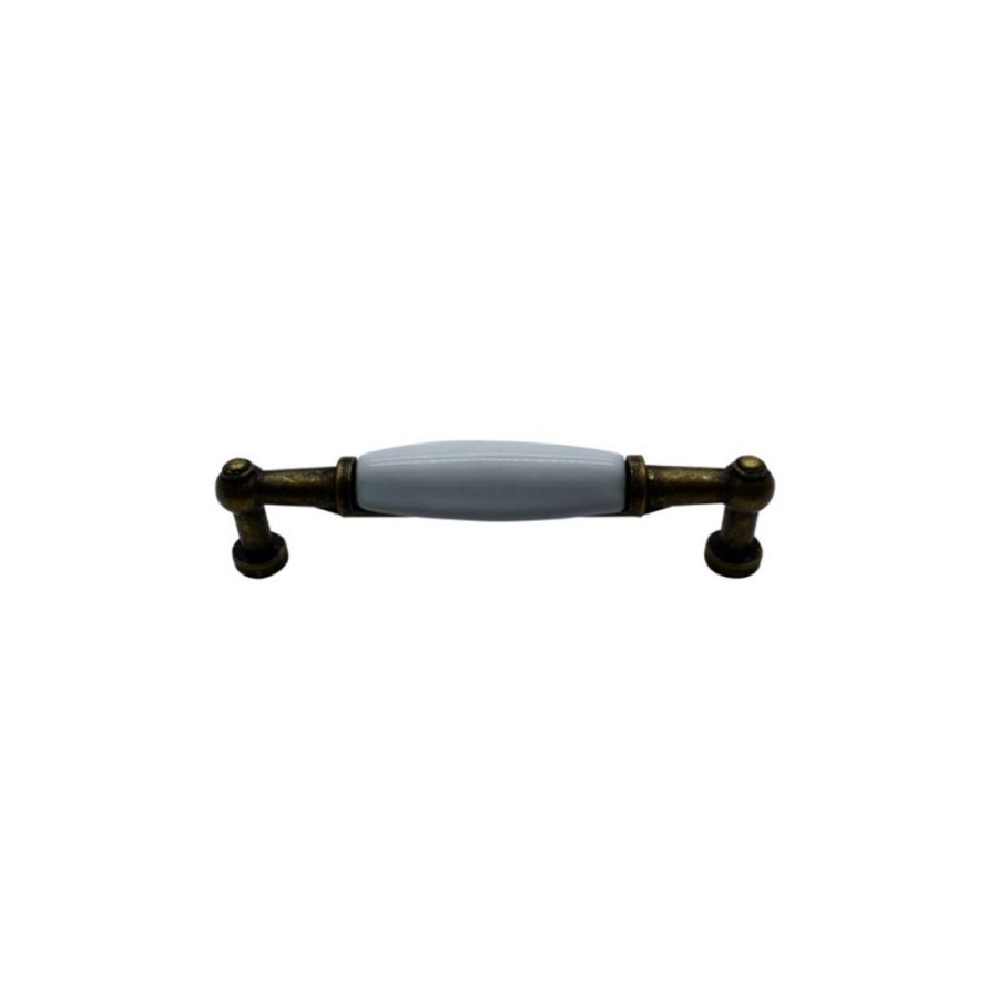 ידית לארון פורצלן חלקה 3070 ברונזה 96 מ"מ