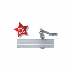 מחזיר דלת כבדה אבוס AC7436 ניקל 60-120 ק"ג דגם:92254