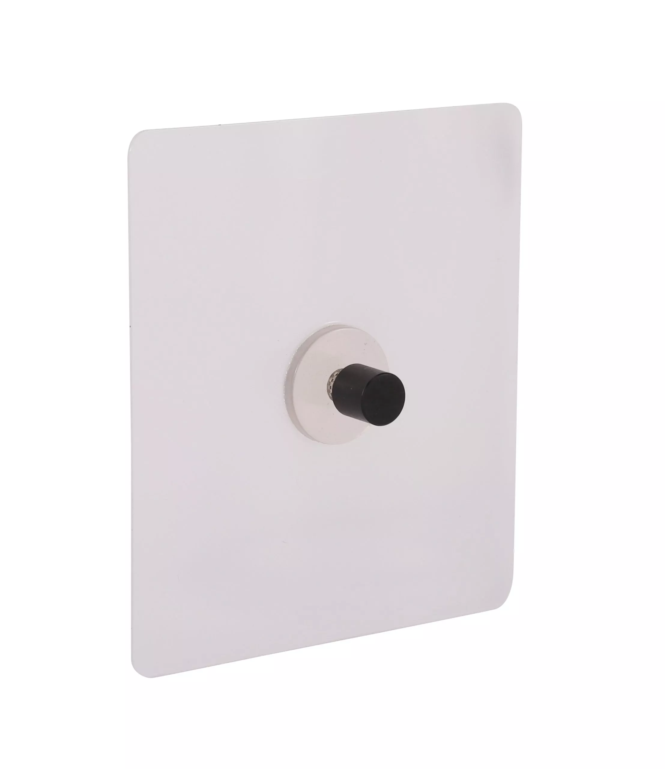 זוג מדבקות לתליית מדף למקלחת במקום קידוח בגימור שחור מתאים לקוטר חור 5 מ"מ דגם:460011