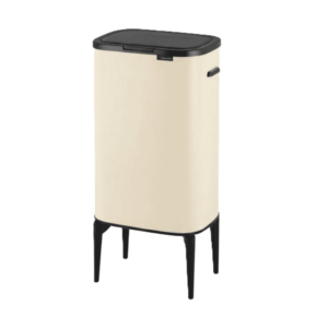 פח יוקרתי עם רגליים 53 ליטר קרם/שמפניה BUONA CASA דגם: 63-140-0033 -באיסוף עצמי בלבד!