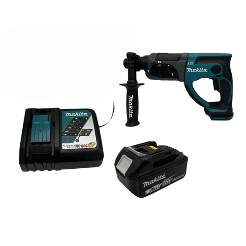 פטישון נטען מקיטה 18Vכולל סוללה 5AH ומטען Makita דגם: DHR202Z