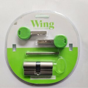 צילינדר בטחון WING לשון 66 מרכזי (33+33) דגם: WCYBL61