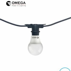 גרלנדה 30 מטר עם 30 בתי נורה(לא כולל נורות) דגם: OM-G30M-30XE27-CT